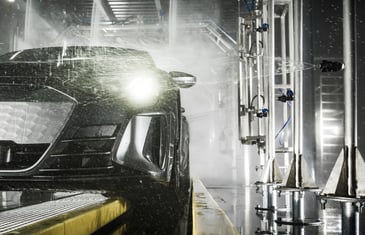 Image Of Modern Commercial Vehicle Wash Systems Car Wash Using Using Automation Technologies