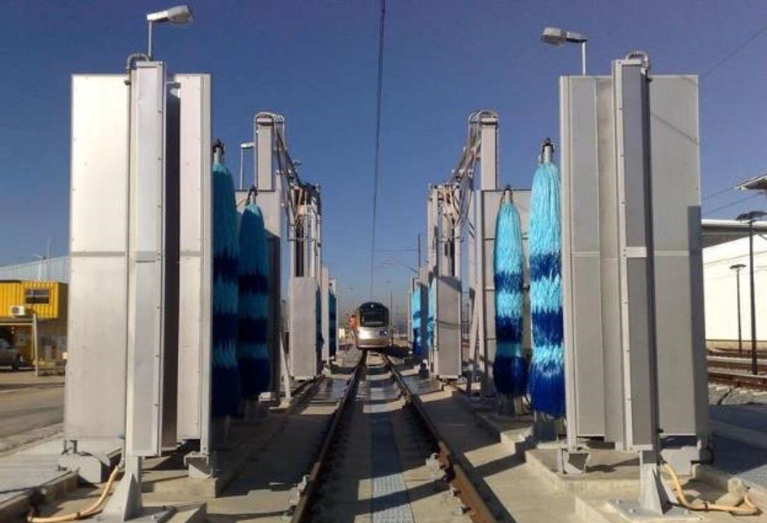 The train wash system illustrates different wash systems for different industries