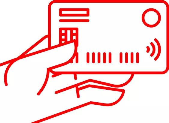 credit card icon related to servicing & maintenance